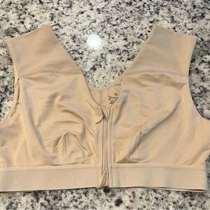 Tommie Copper nude shoulder support XL copper/zinc infused Bra. Excellent con